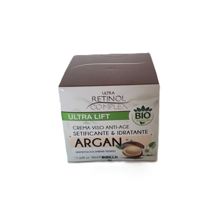 crema de cara retinol complex argan 50ml