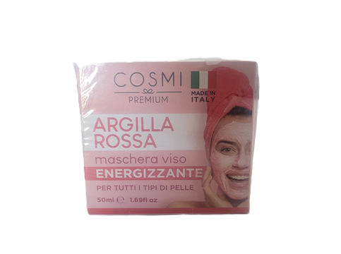 crema de cara cosmi argilla rossa energizzante 50ml