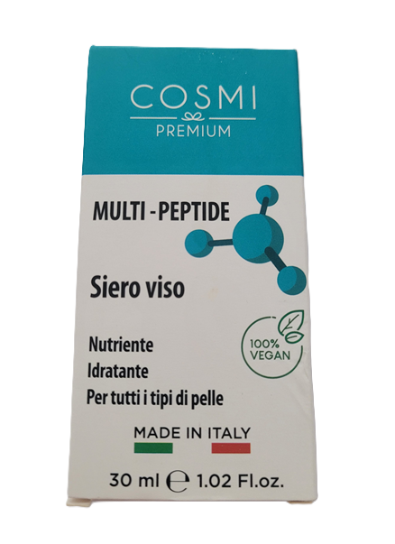 suero facial cosmi multi peptide siero viso 30 ml