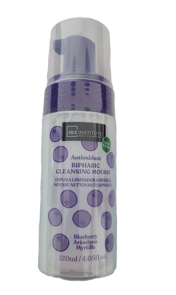 limpiador espuma facial idinstitute arándano 120 ml