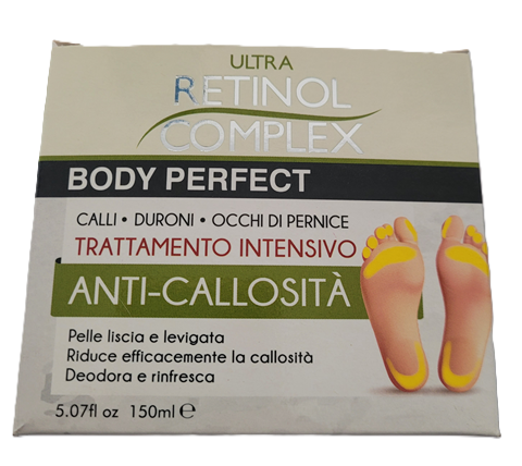 gel para pierna retinol complex anti callosita 150 ml
