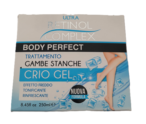 gel para pierna retinol complex crio gel 250ml