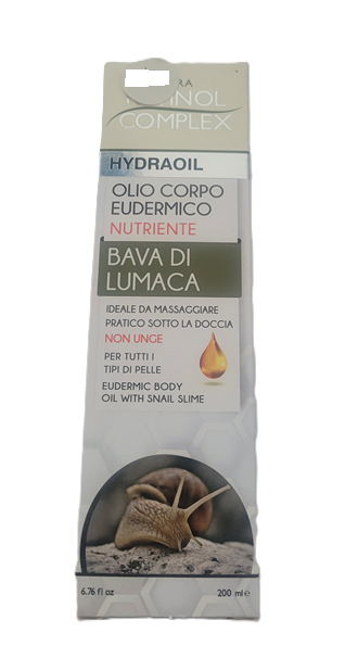 aceite corporal retinol complex bava di lumaca 200 ml