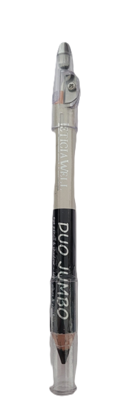 lápiz de ojo leticia well duo jumbo blanco