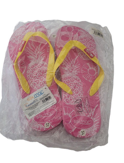 chola solmar talla 37 rosada