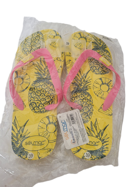 chola solmar talla 39 amarilla