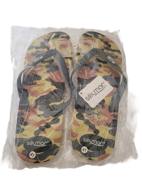 chola solmar talla 41 militar amarillo