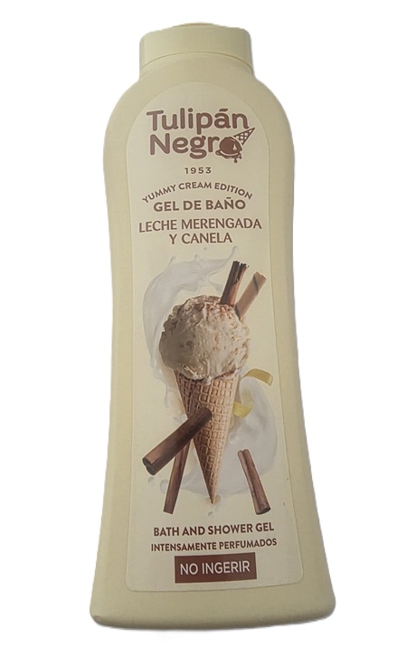Gel de baño Tulipán Leche Merengada y Canela 650ml