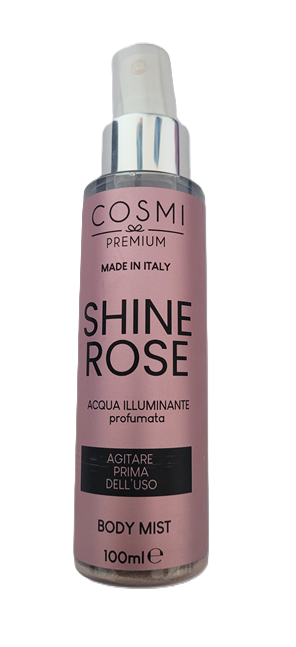 locion de cuerpo cosmi shine rose 100ml