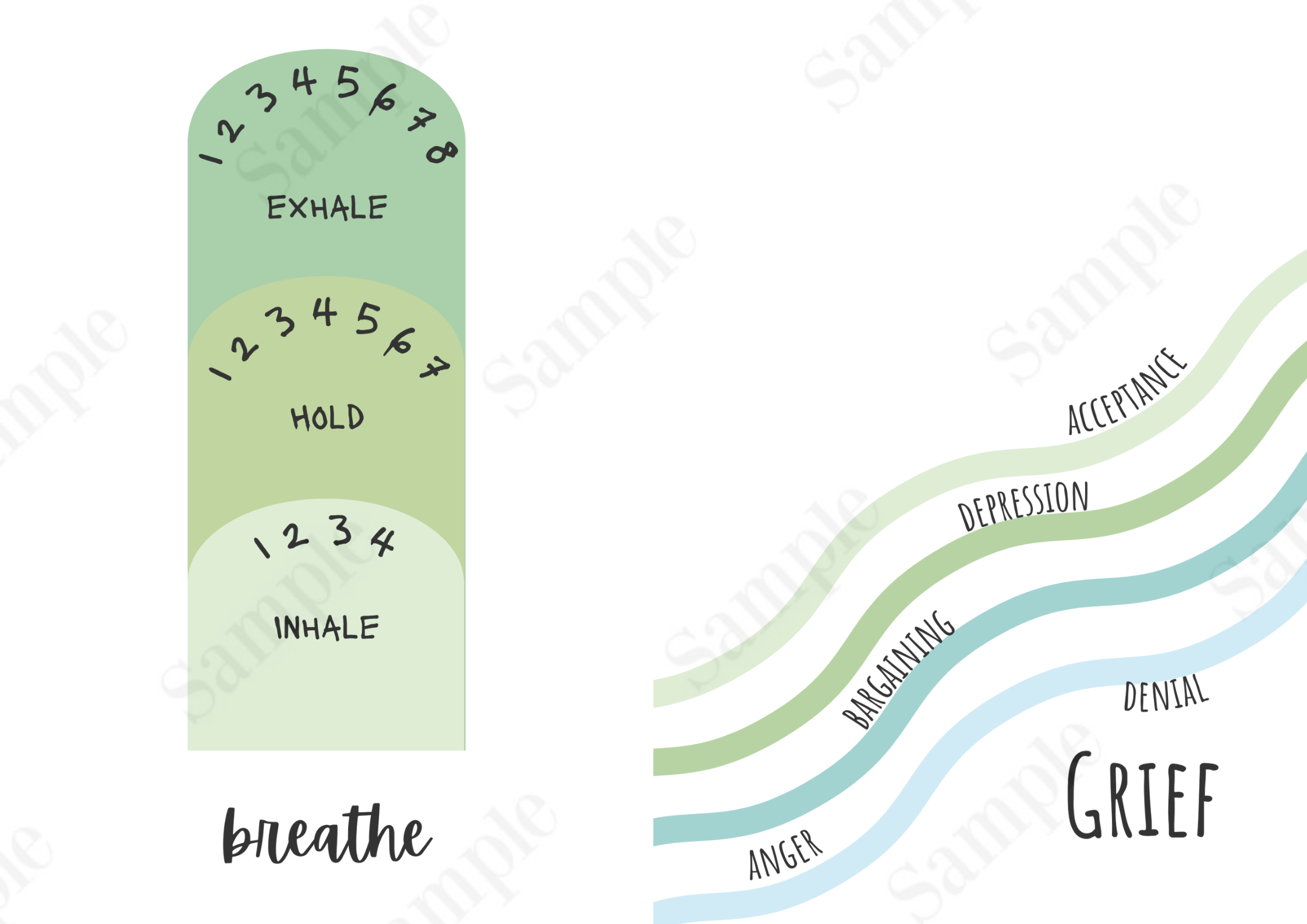 Inspirational Poster Bundle Green