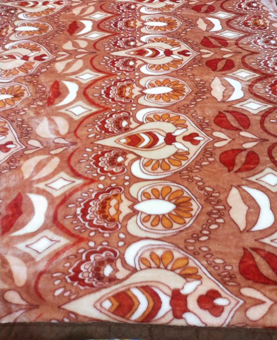 Micro Cloudy Double Bed Blanket – Single Ply