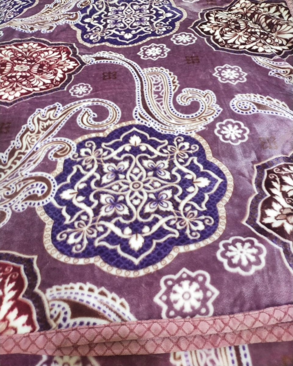 Micro Cloudy Double Bed Blanket – Single Ply