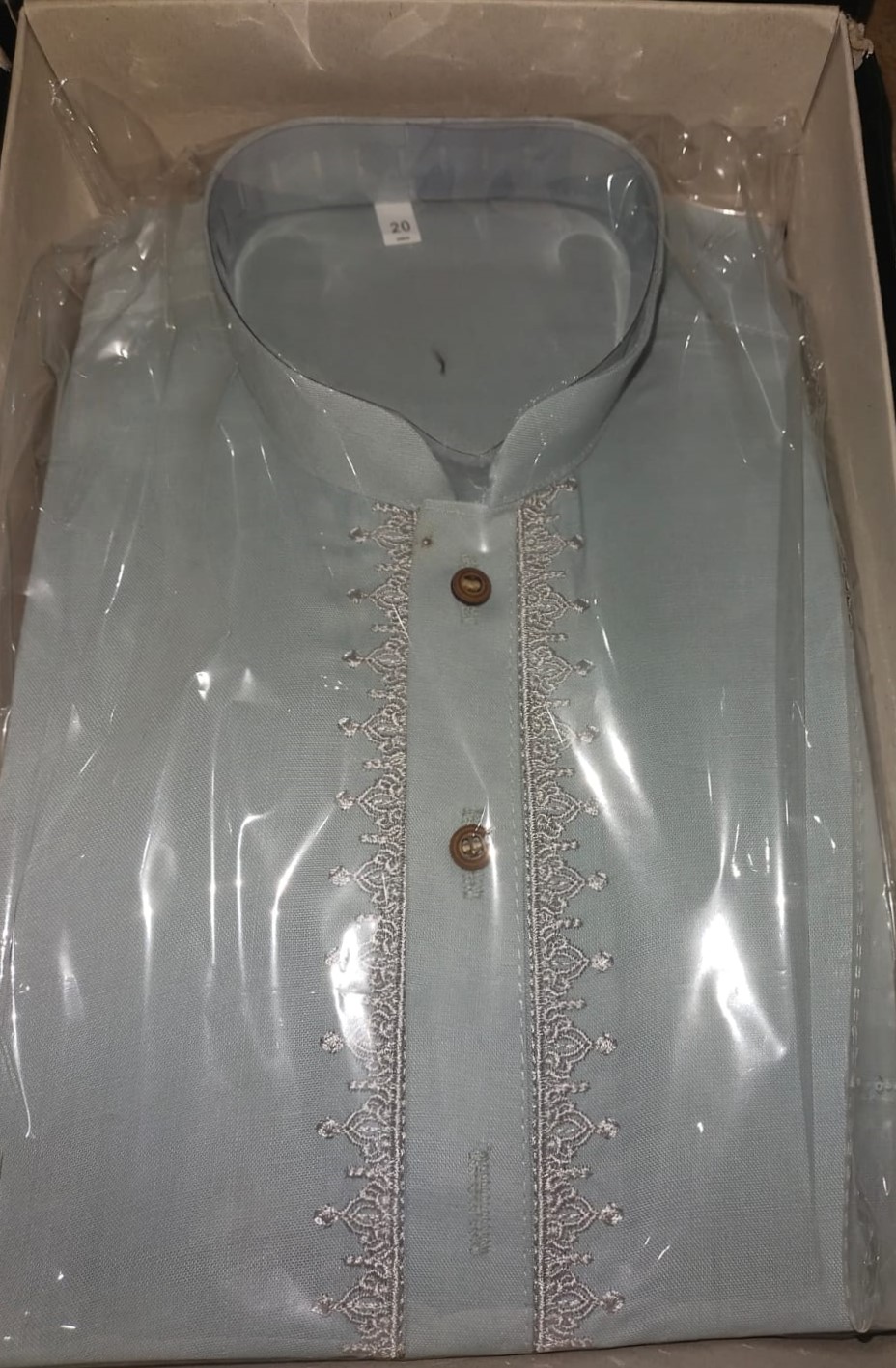 Embroidered Boys Kurta Shalwar – Lawn Cotton