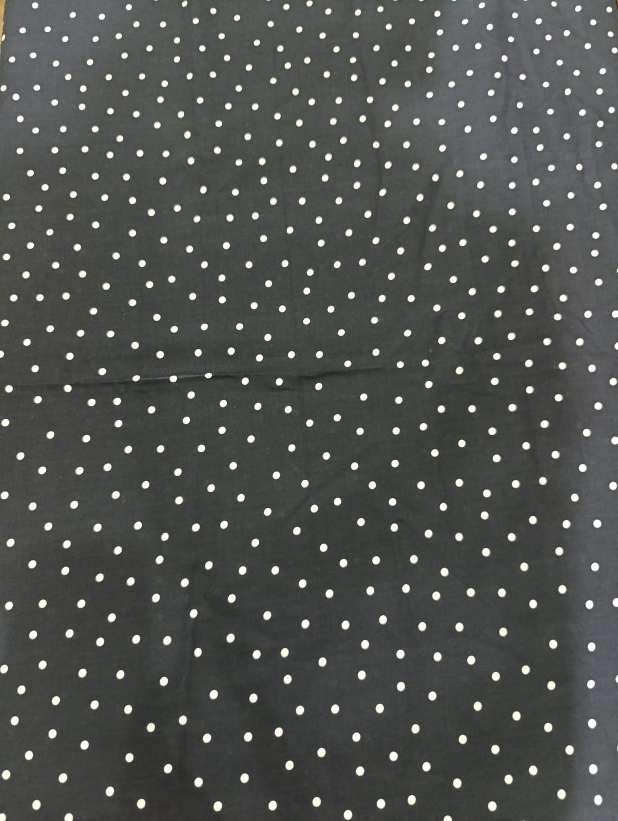 Black Polka Dot Fabric | Lawn 2 2PC