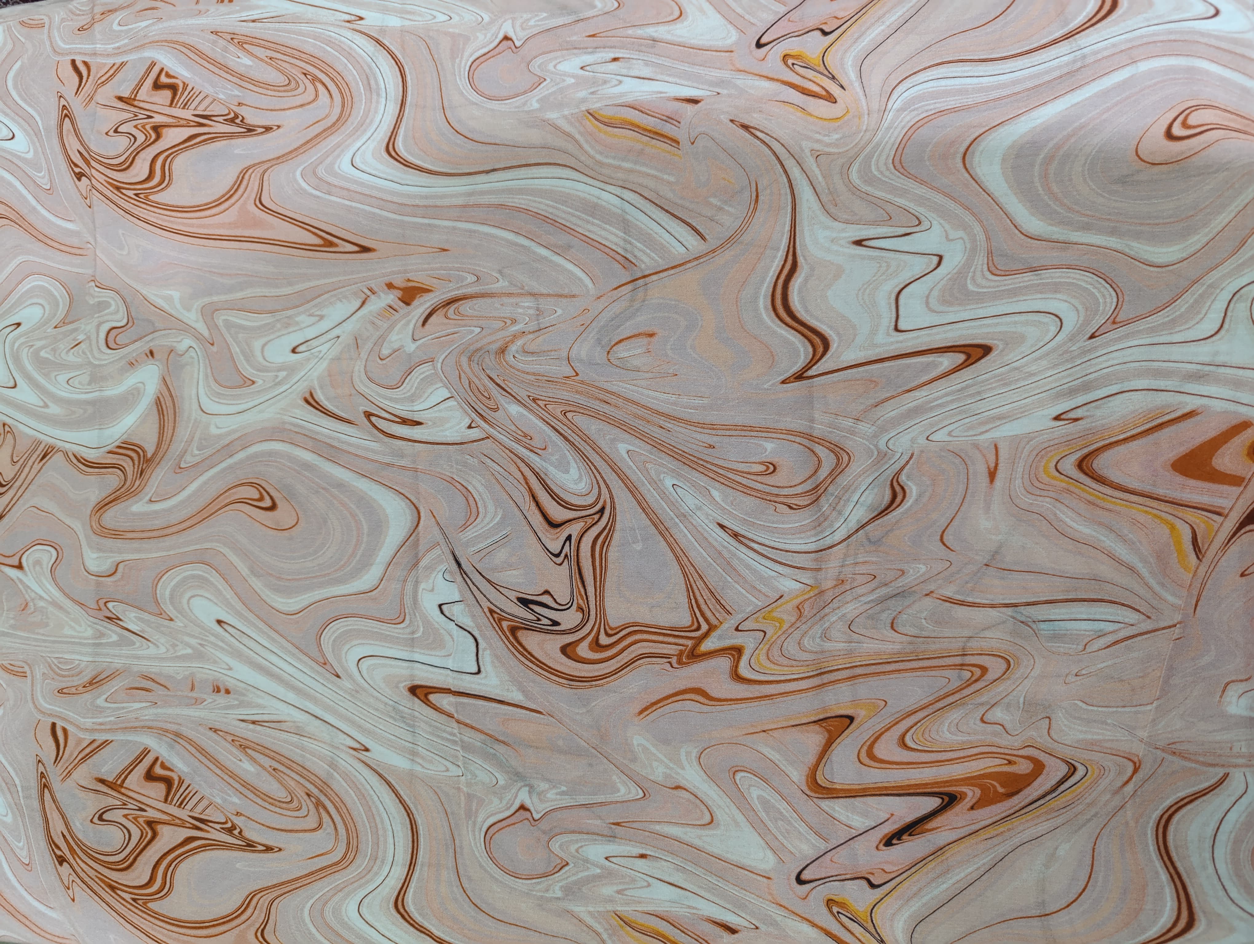 Crinkle Lawn 2-Piece Set – Marble Print Design