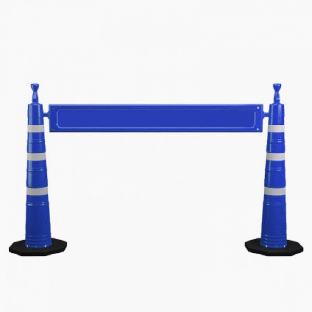 Valla portátil de 1 barrera