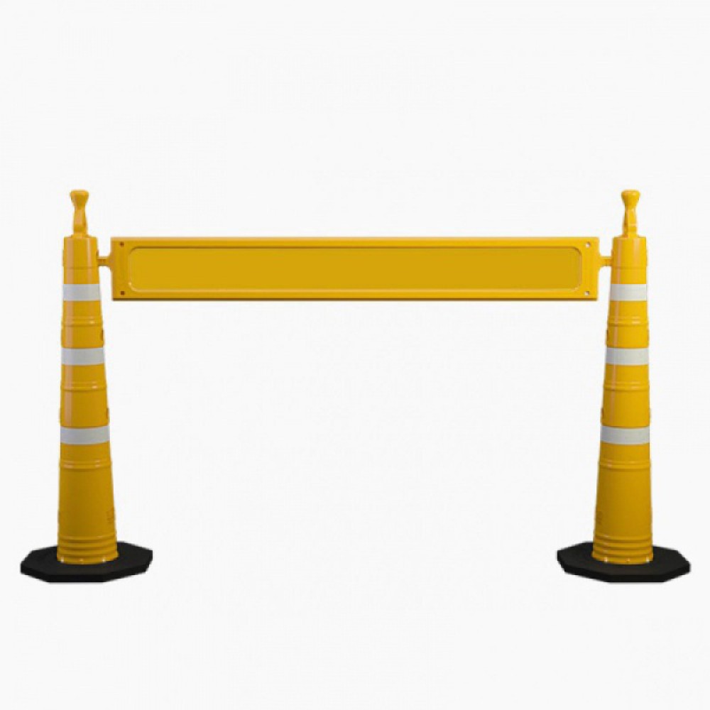 Valla portátil de 1 barrera