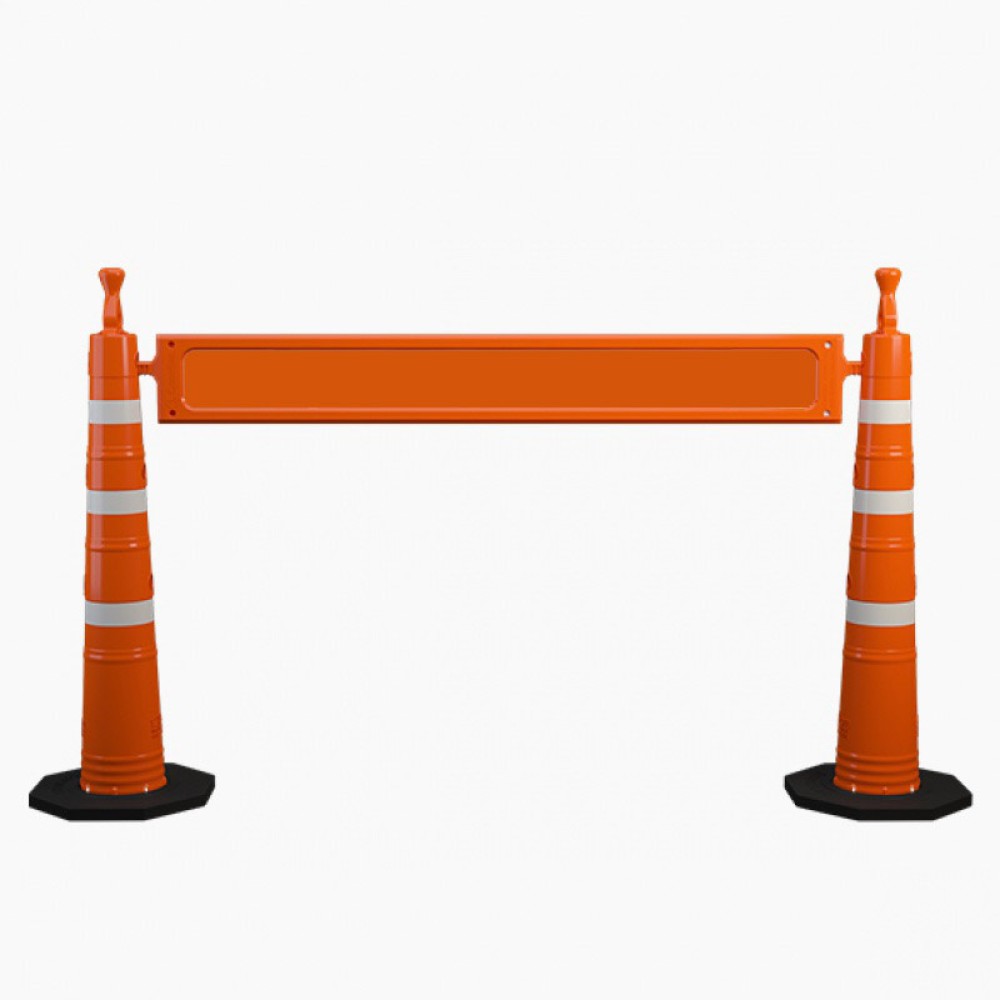 Valla portátil de 1 barrera