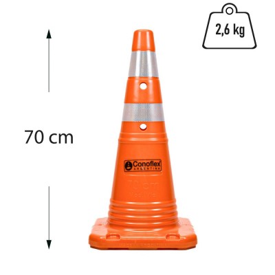 VIAL LIGHT SEMIFLEXIBLE 70 cm - 2.6 kg