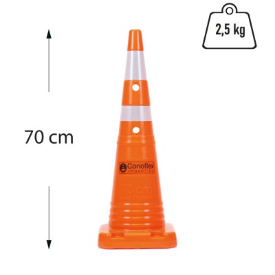 KING CONE FLEXIBLE 70 cm - 2.5 kg