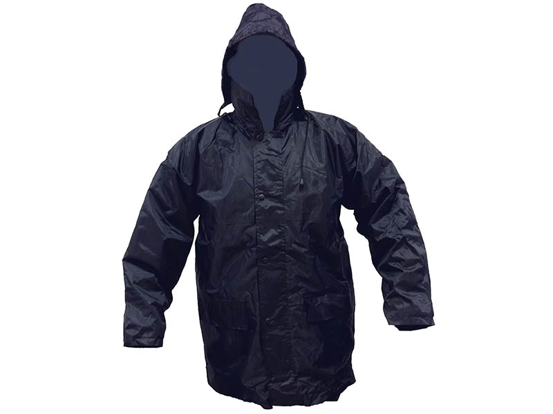 Parka tela tracker Azul.