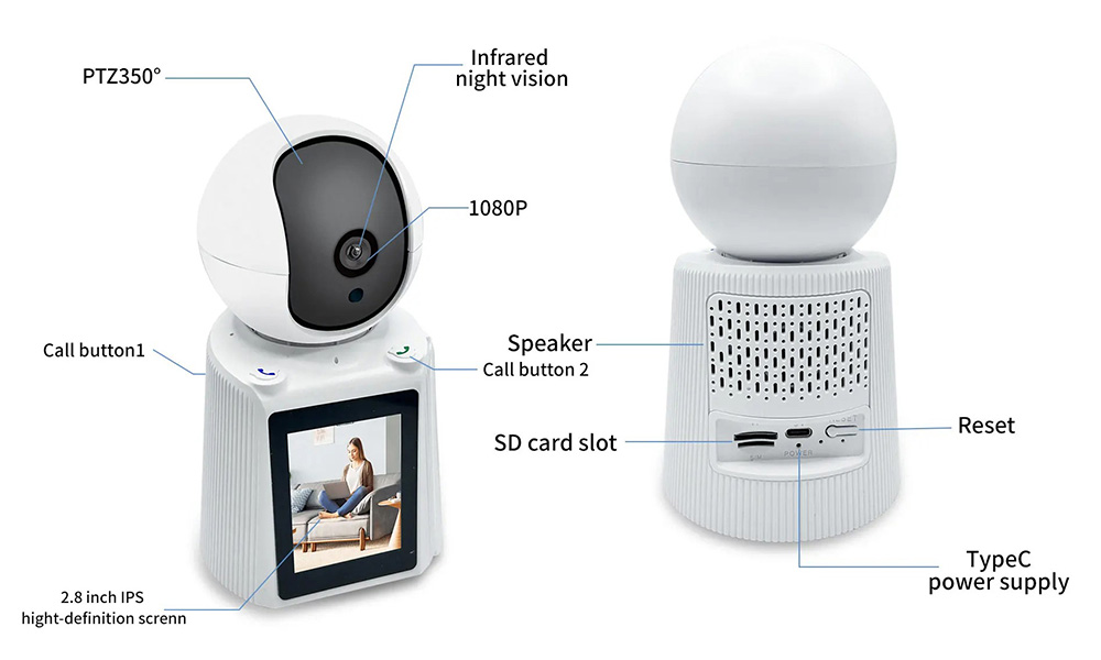 WiFi Video Calling Camera QP001