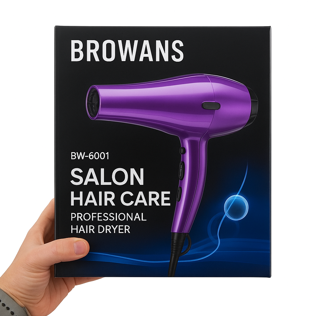 BROWANS BW-6001 Professional Hair Dryer