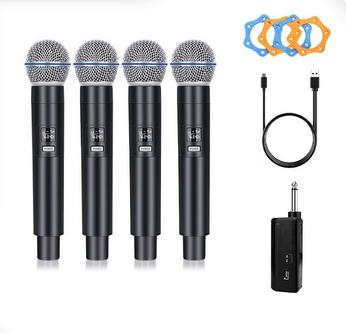 Professional Wireless Microphone Set