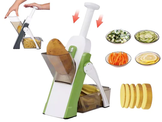Multi-Function Vegetable Mandoline Slicer