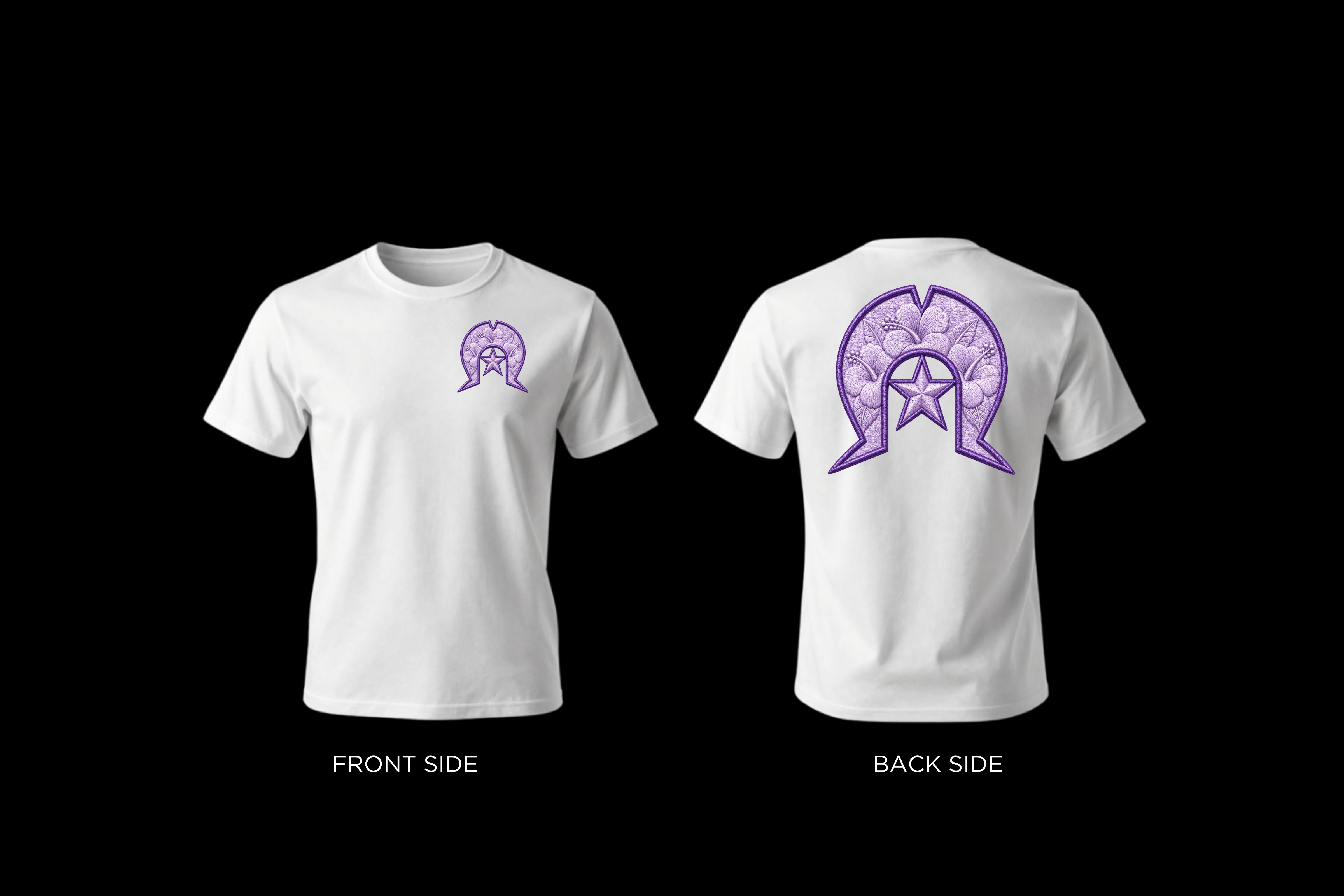 Torres Strait Island Dhoeri with Kukuwam (purple) T-shirt 