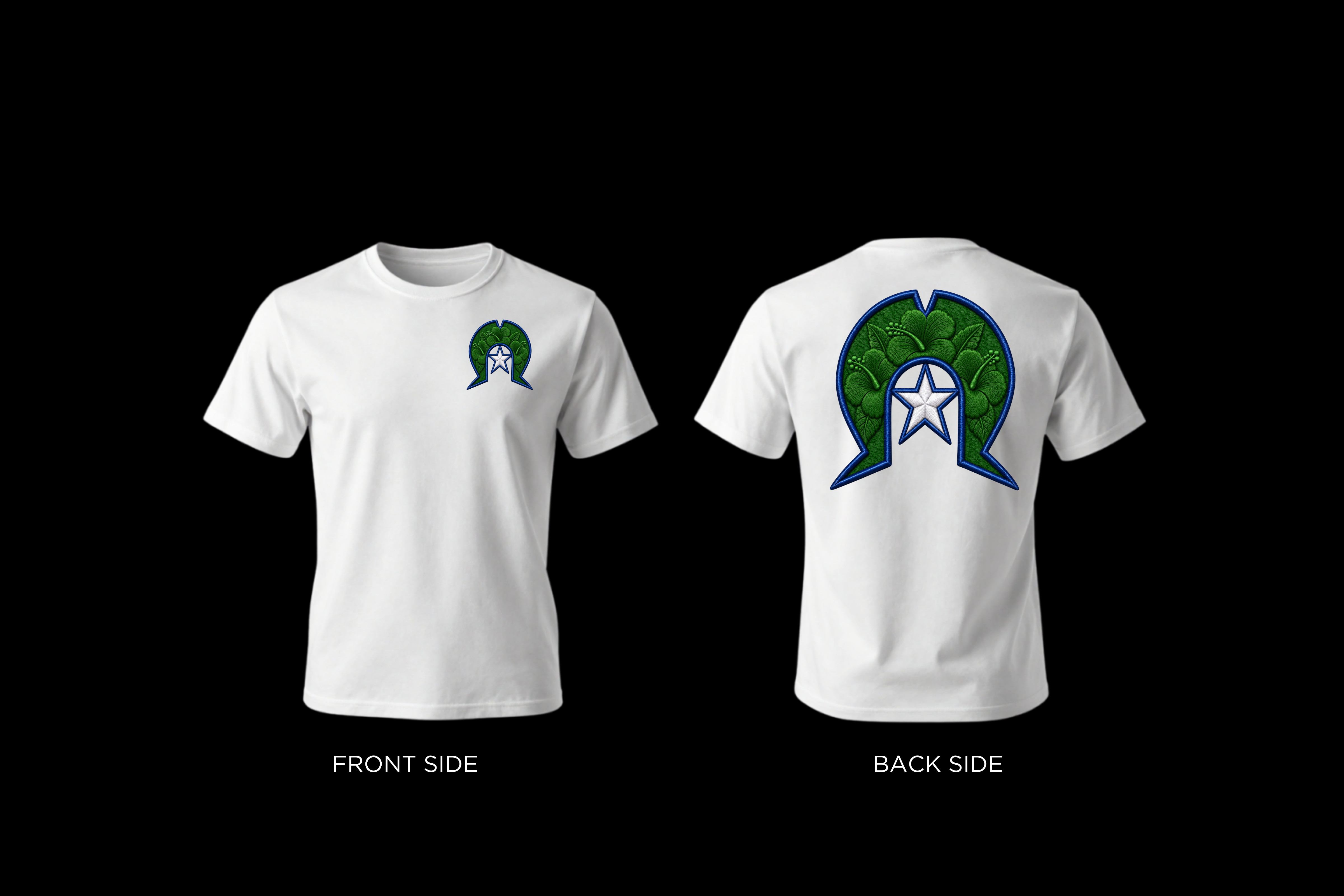 Torres Strait Island Dhoeri with Kukuwam (green) T-shirt 