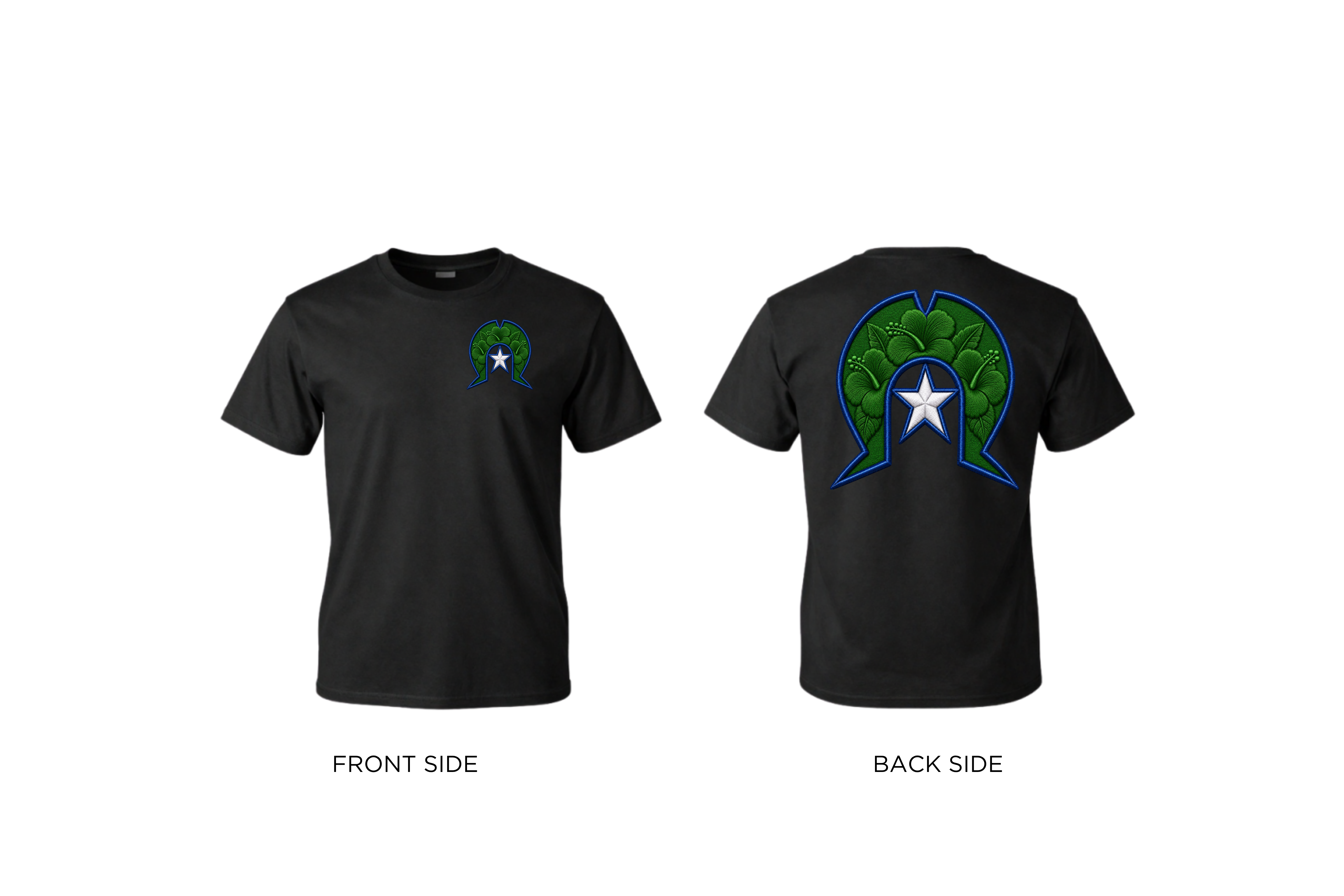 Torres Strait Island Dhoeri with Kukuwam (green) T-shirt 