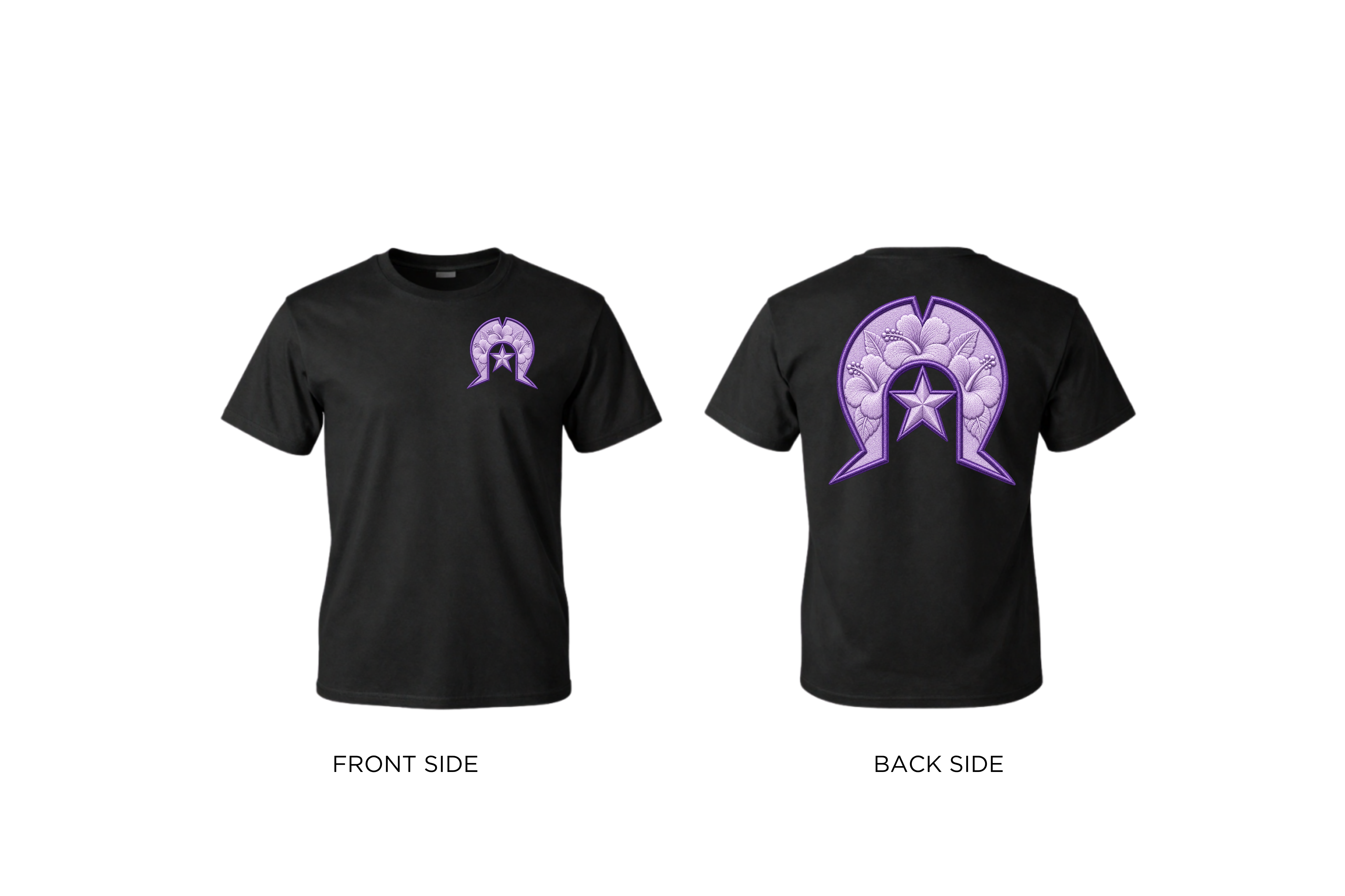 Torres Strait Island Dhoeri with Kukuwam (purple) T-shirt 