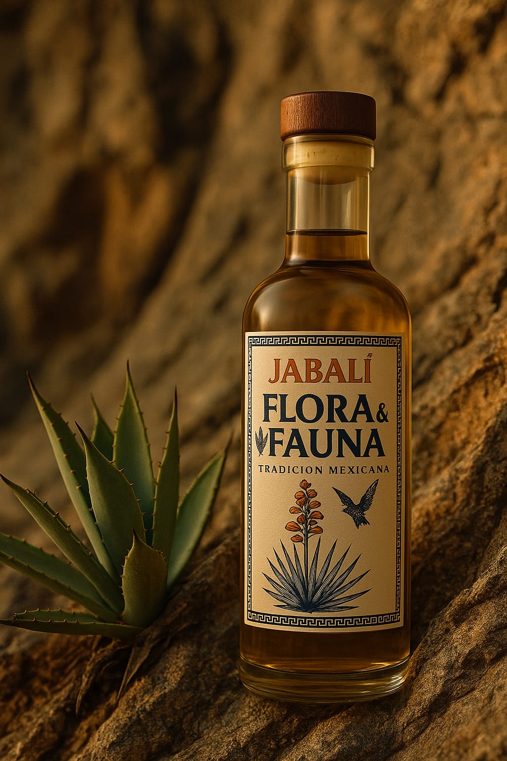 Mezcal Artesanal de Agave Silvestre Jabalí