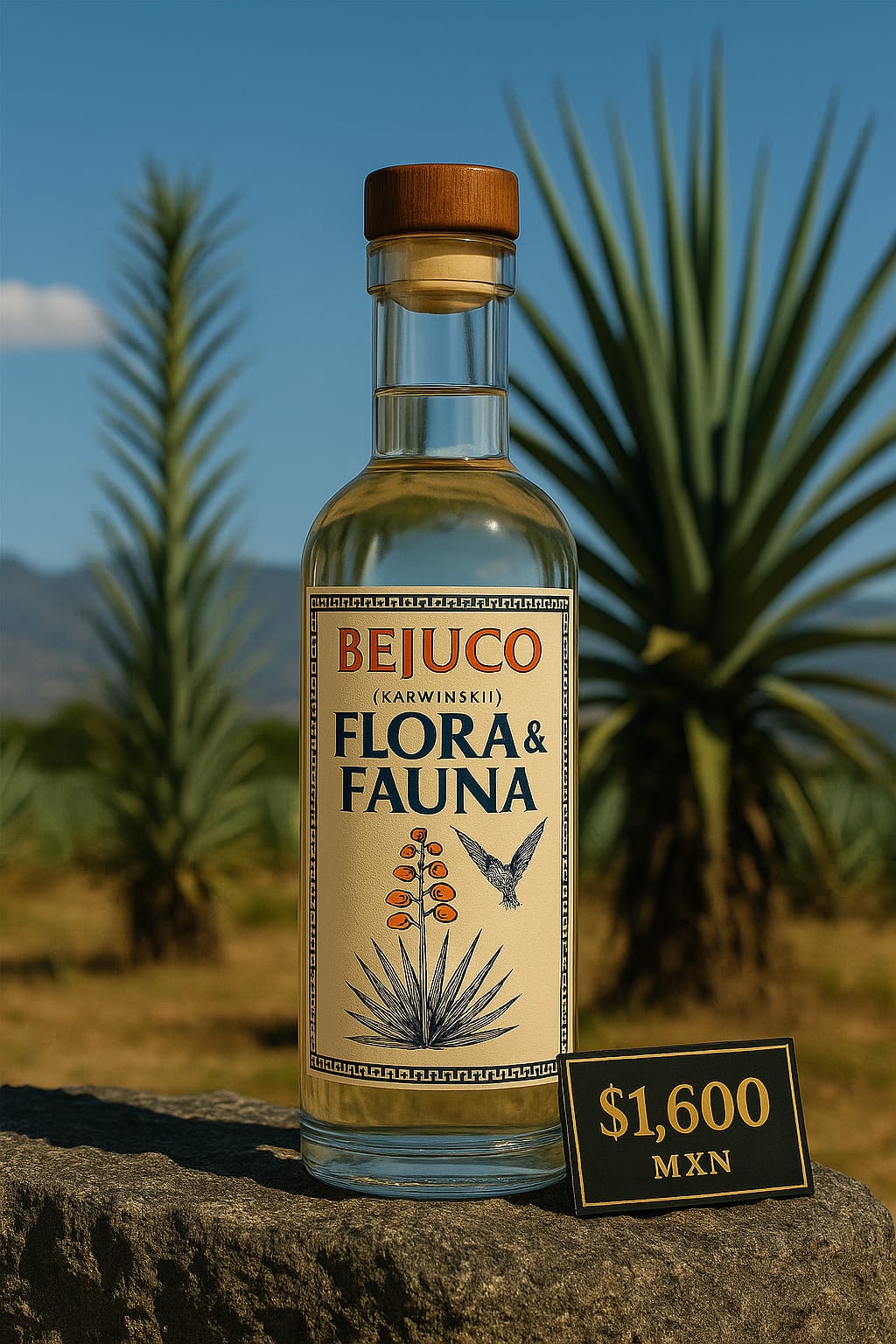 Mezcal Artesanal de Agave Silvestre Bejuco
