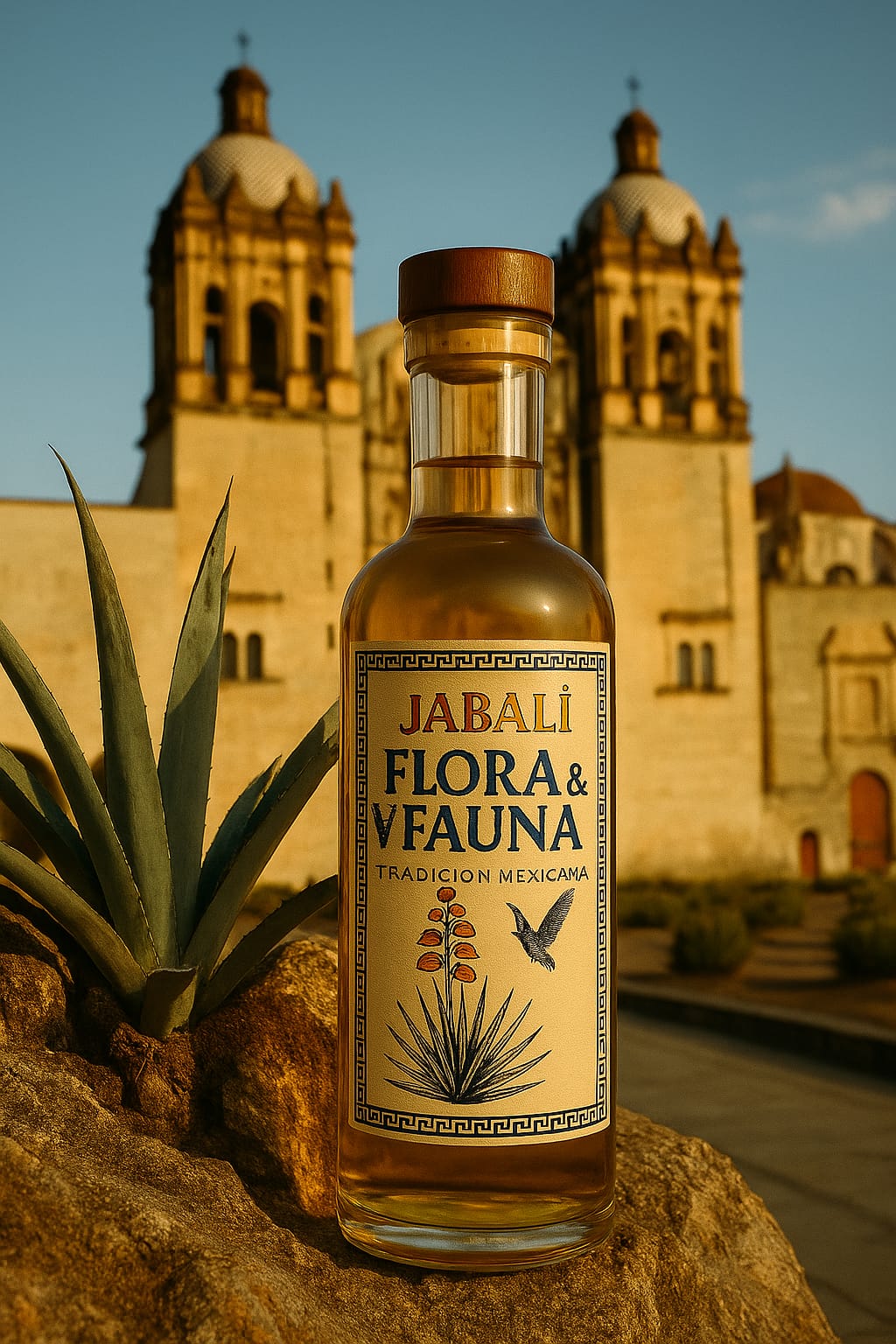 Mezcal Artesanal de Agave Silvestre Jabalí