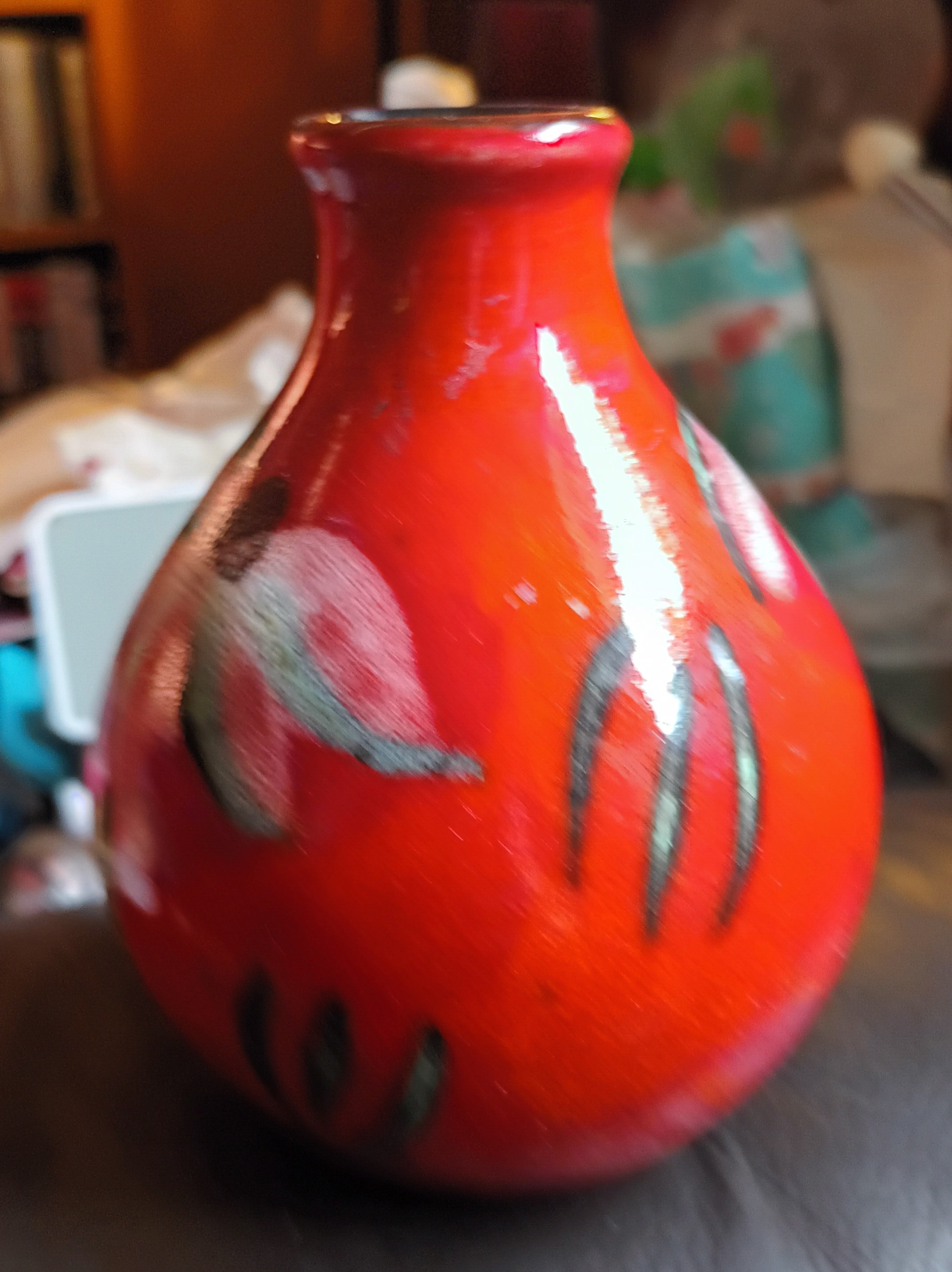 Vintage Poole Pottery Manhattan Daisy Bud Vase
