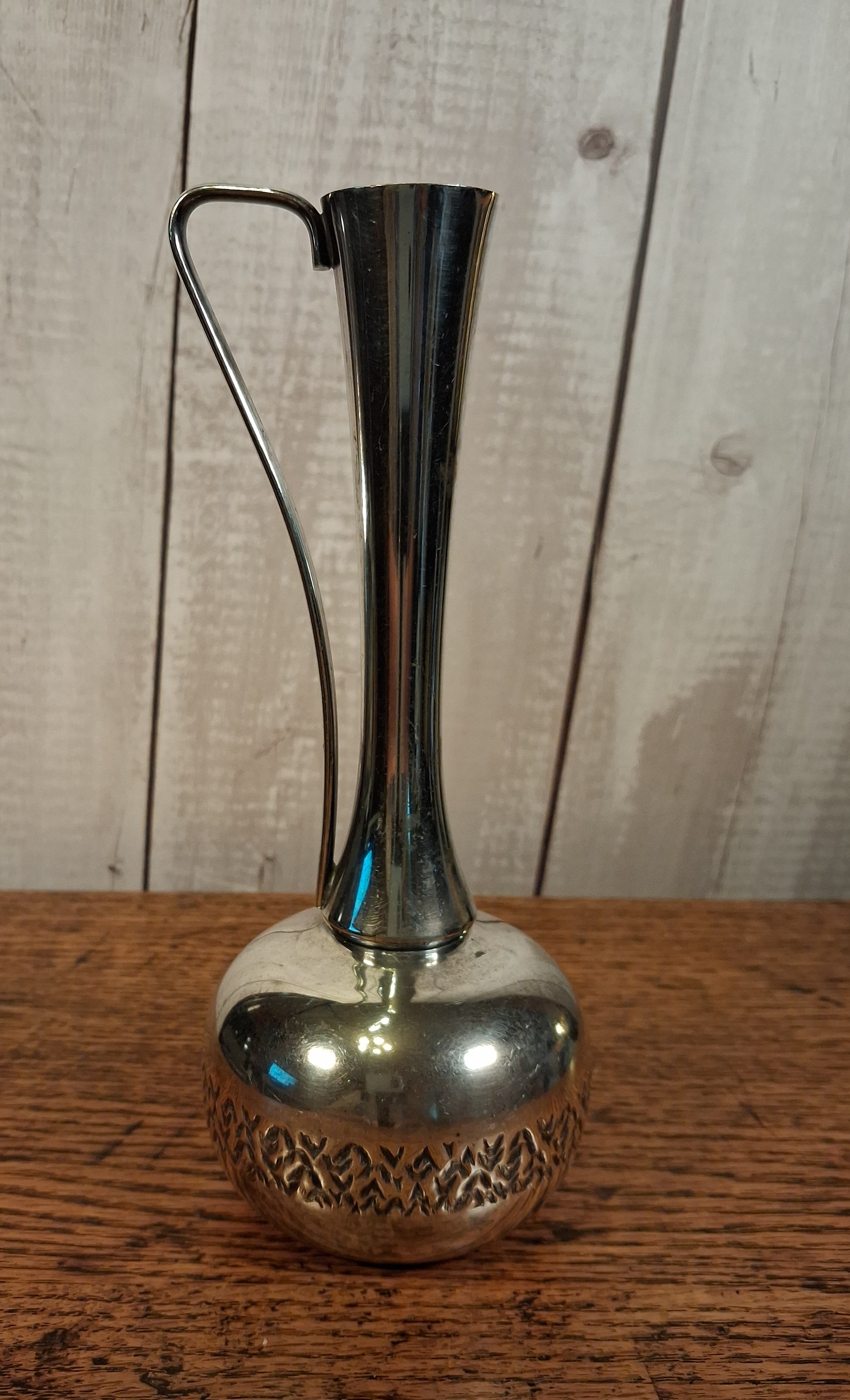 A Rare WMF Silver Plated Bud Vase 1950