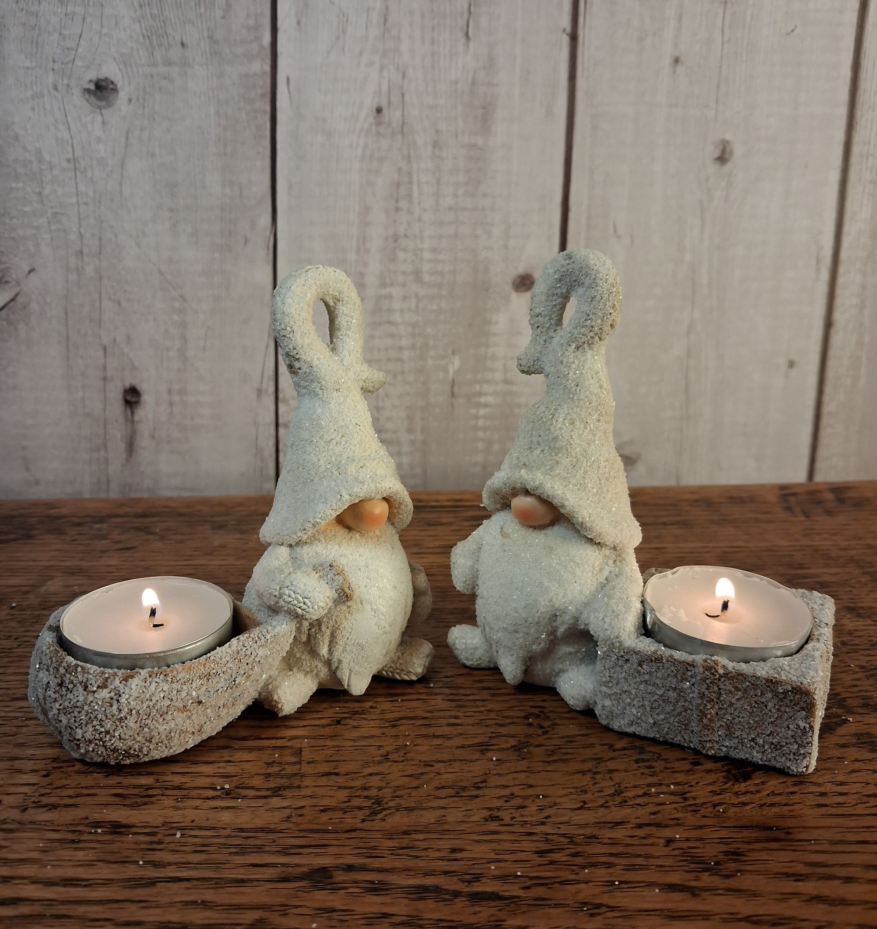 Gonk T-Light Holders, Pair