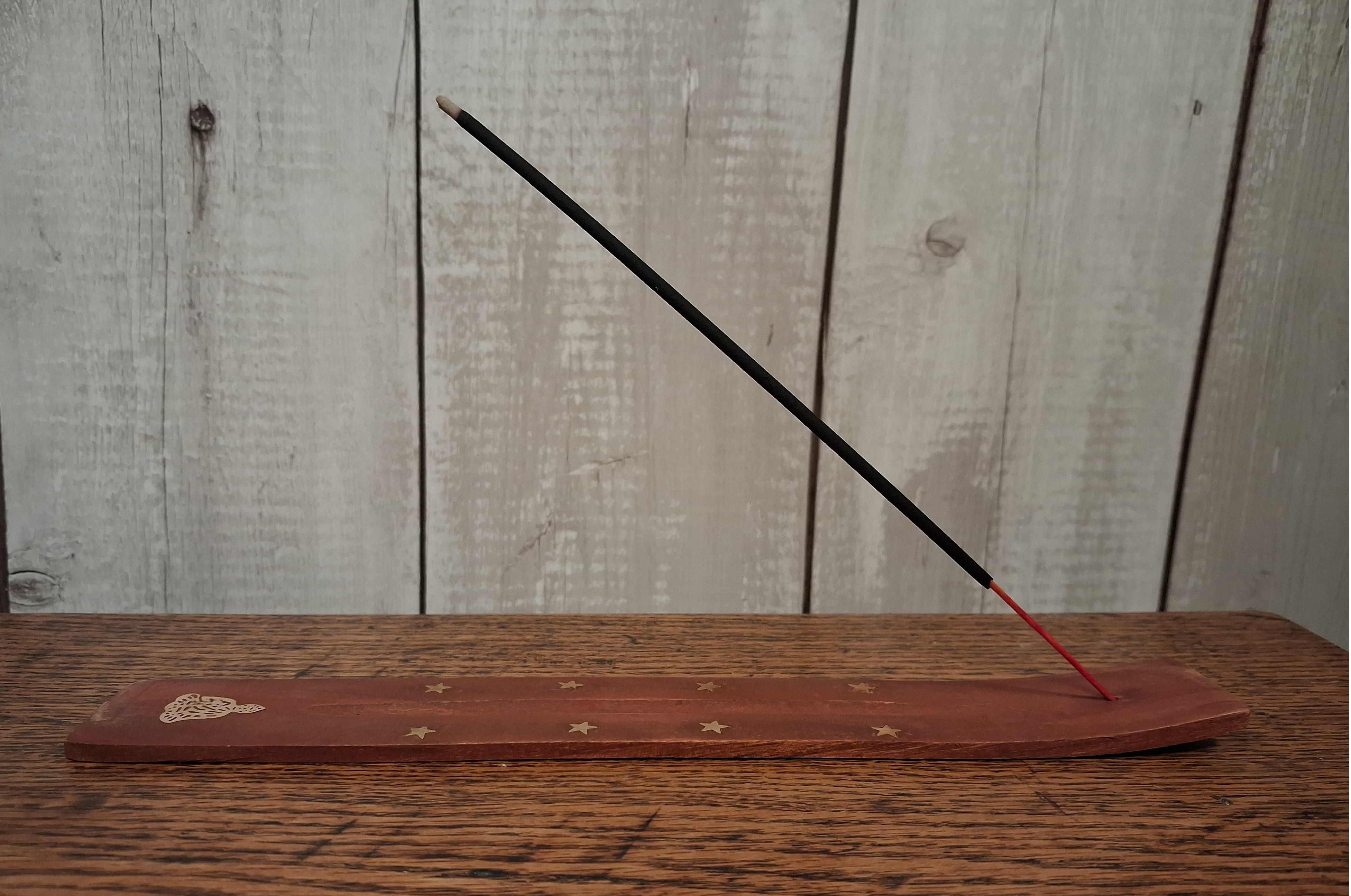 Wooden Incense Holder Buddha