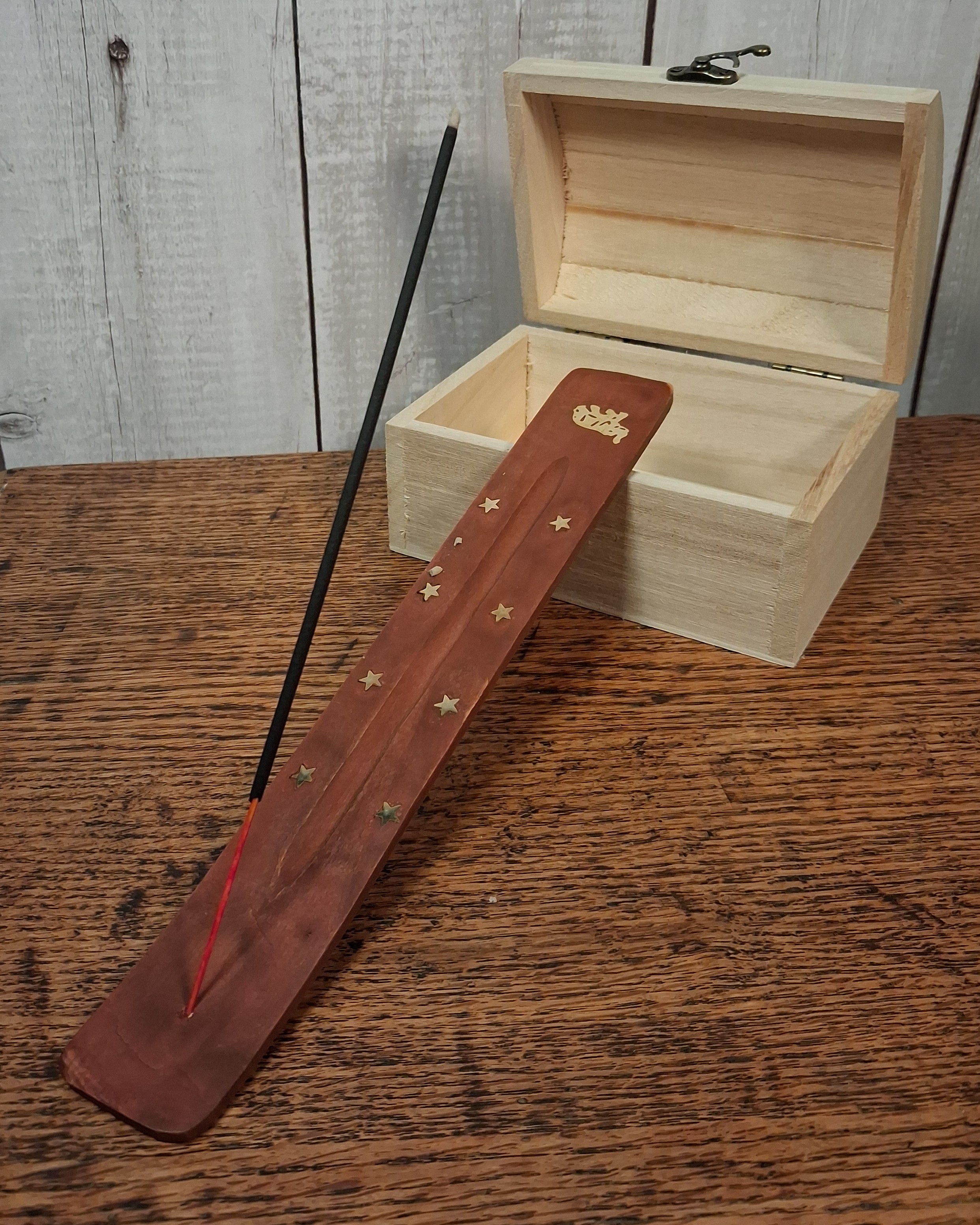 Wooden Incense Holder Elephant