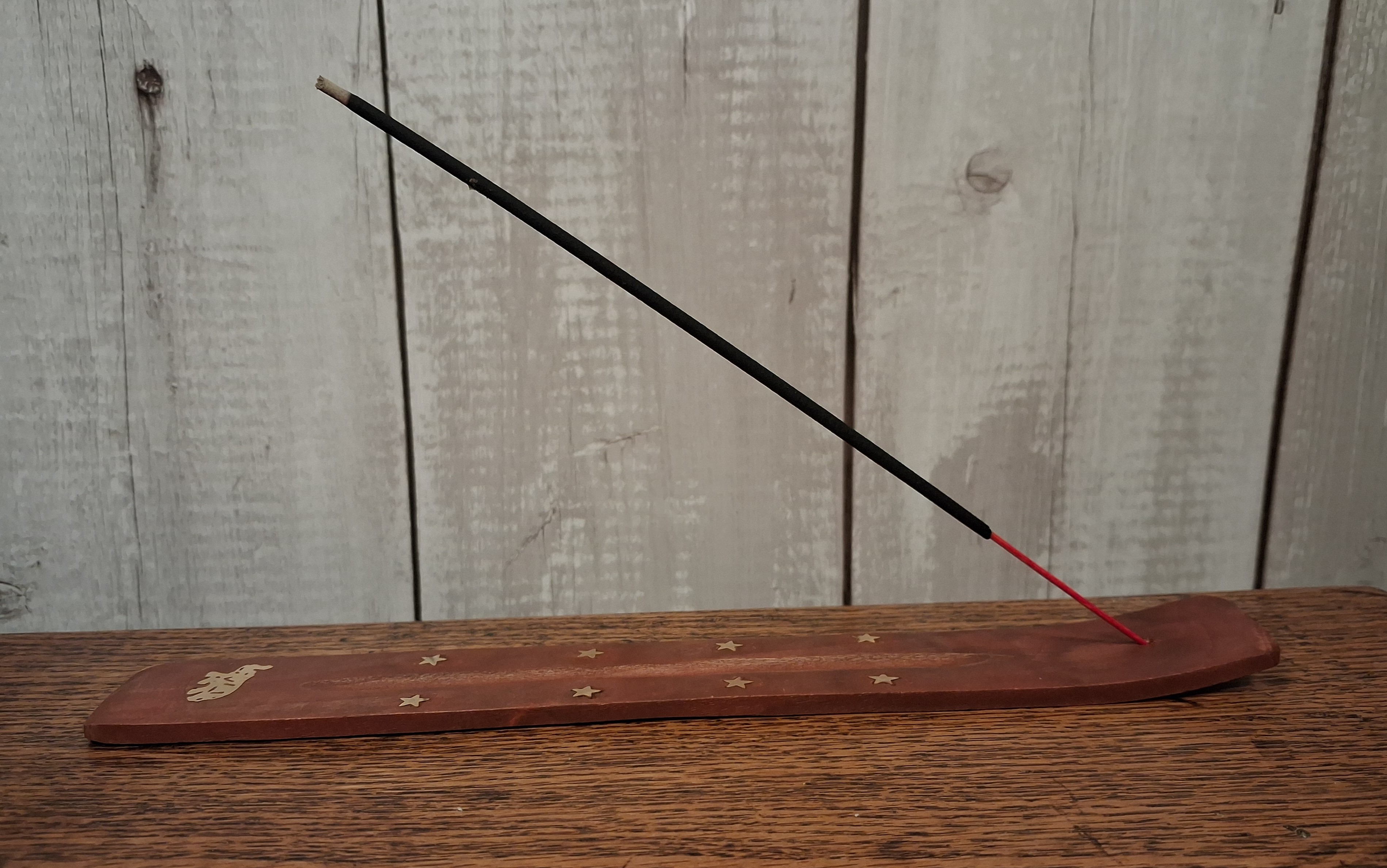 Wooden Incense Holder Elephant