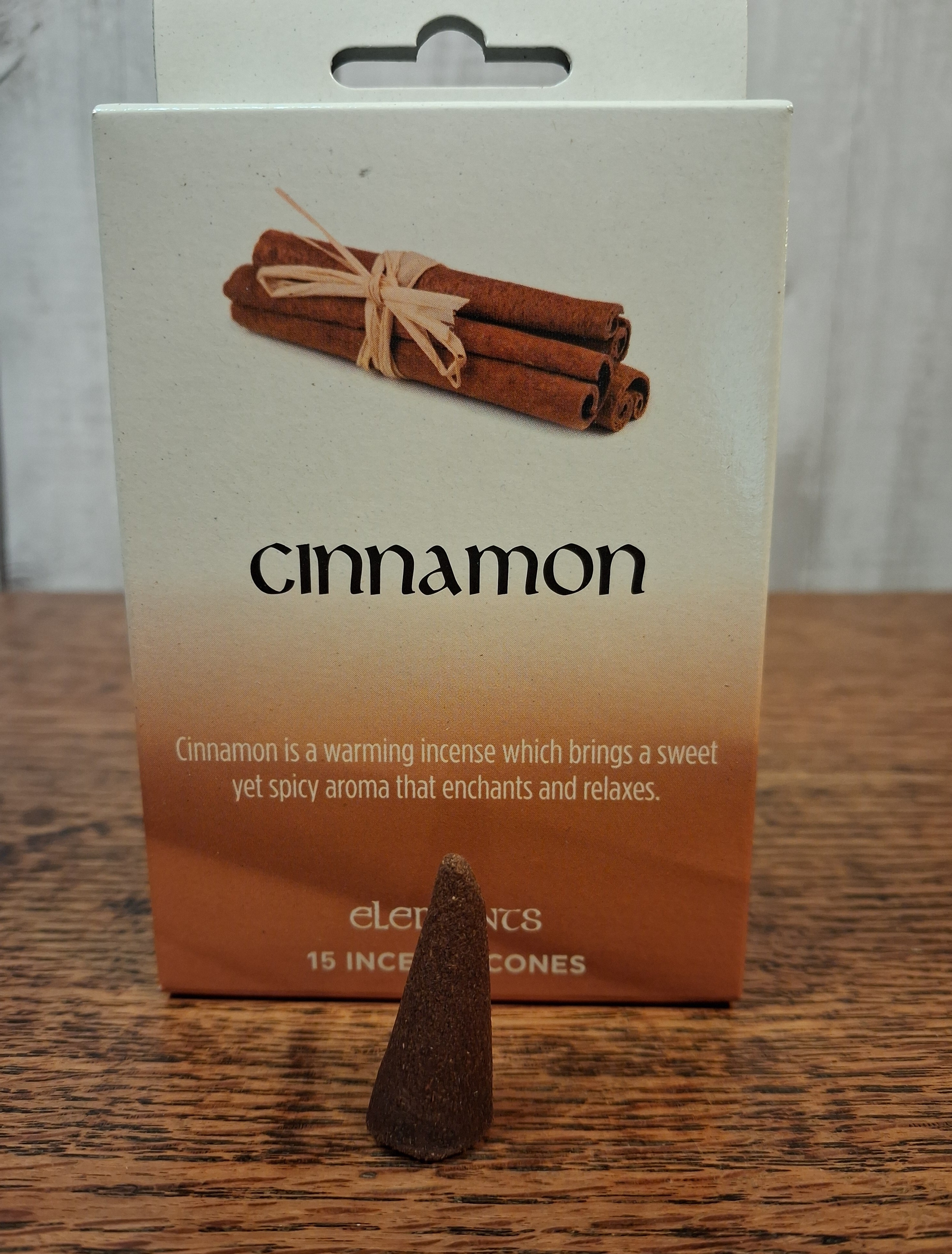 Elements Cinnamon Incense Cones