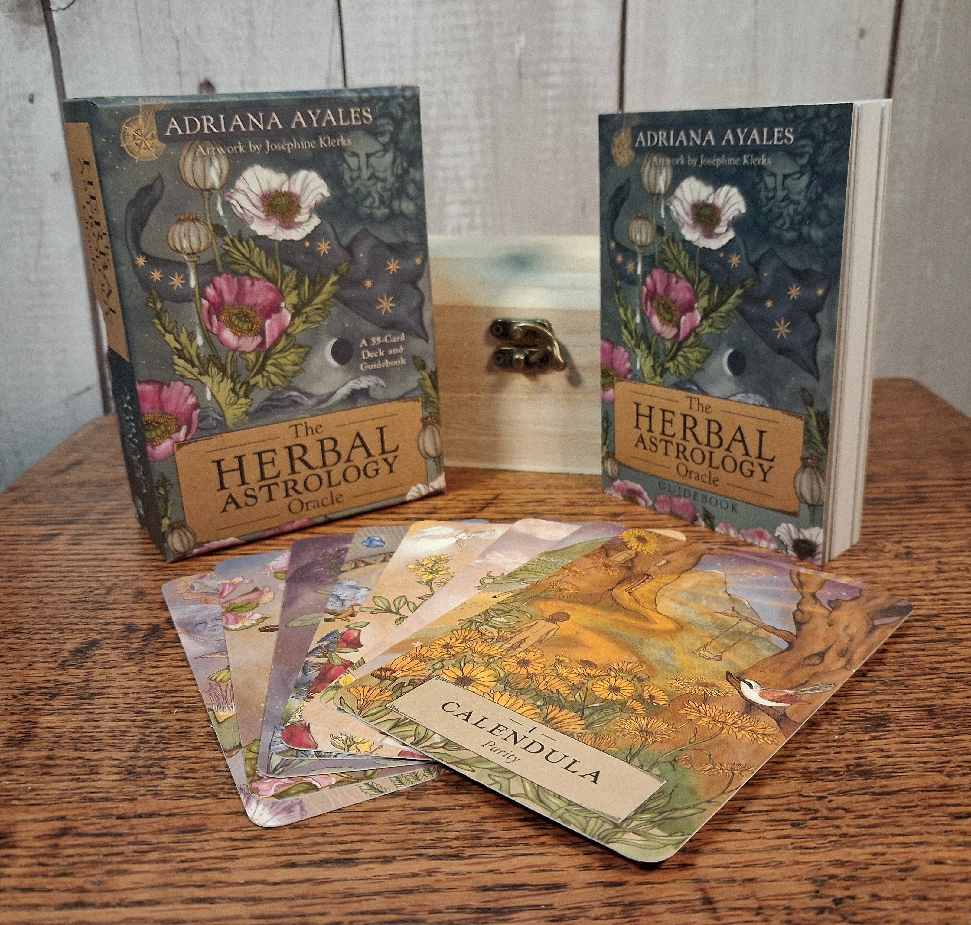 The Herbal Astrology Oracle Cards