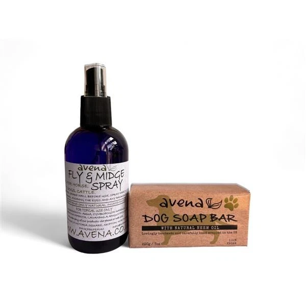 Fly & Midge Spray with FREE Dog Soap Bar