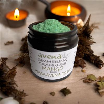 Mango Oil Burner Simmering Granules Extra Large Jar