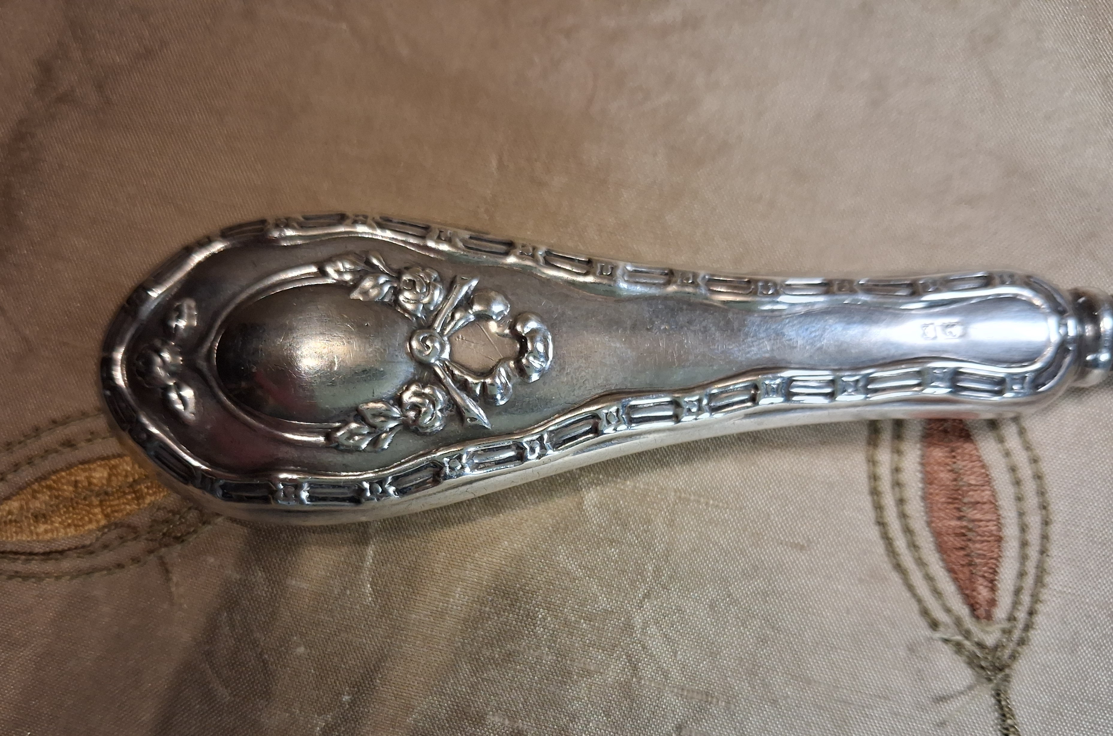 Silver Button Hook Birmingham 1922