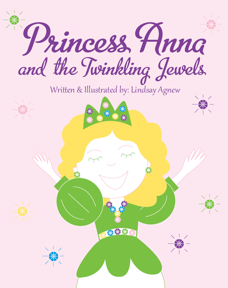 Princess Anna and the Twinkling Jewels (Decorate, design, and dazzle with 10 colorful shimmer sticker sheets!)