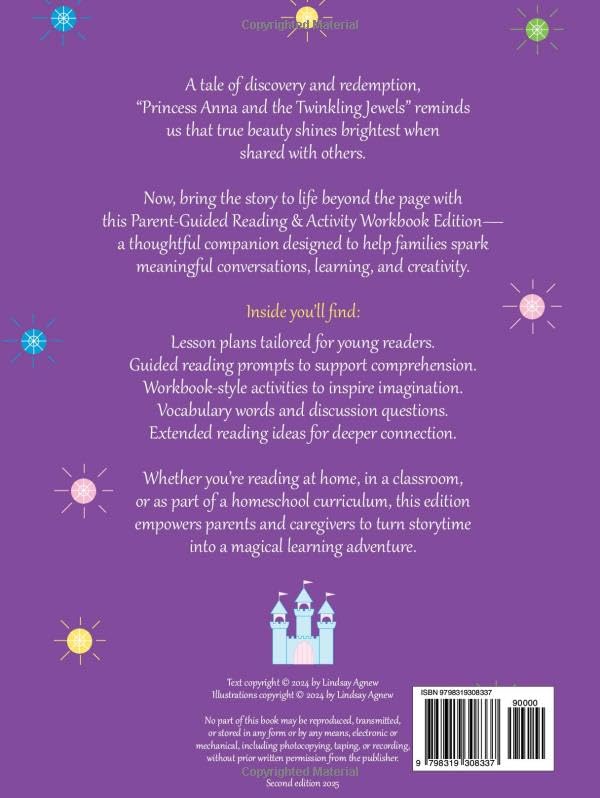 Princess Anna and the Twinkling Jewels: Parent Guided Reading Edition