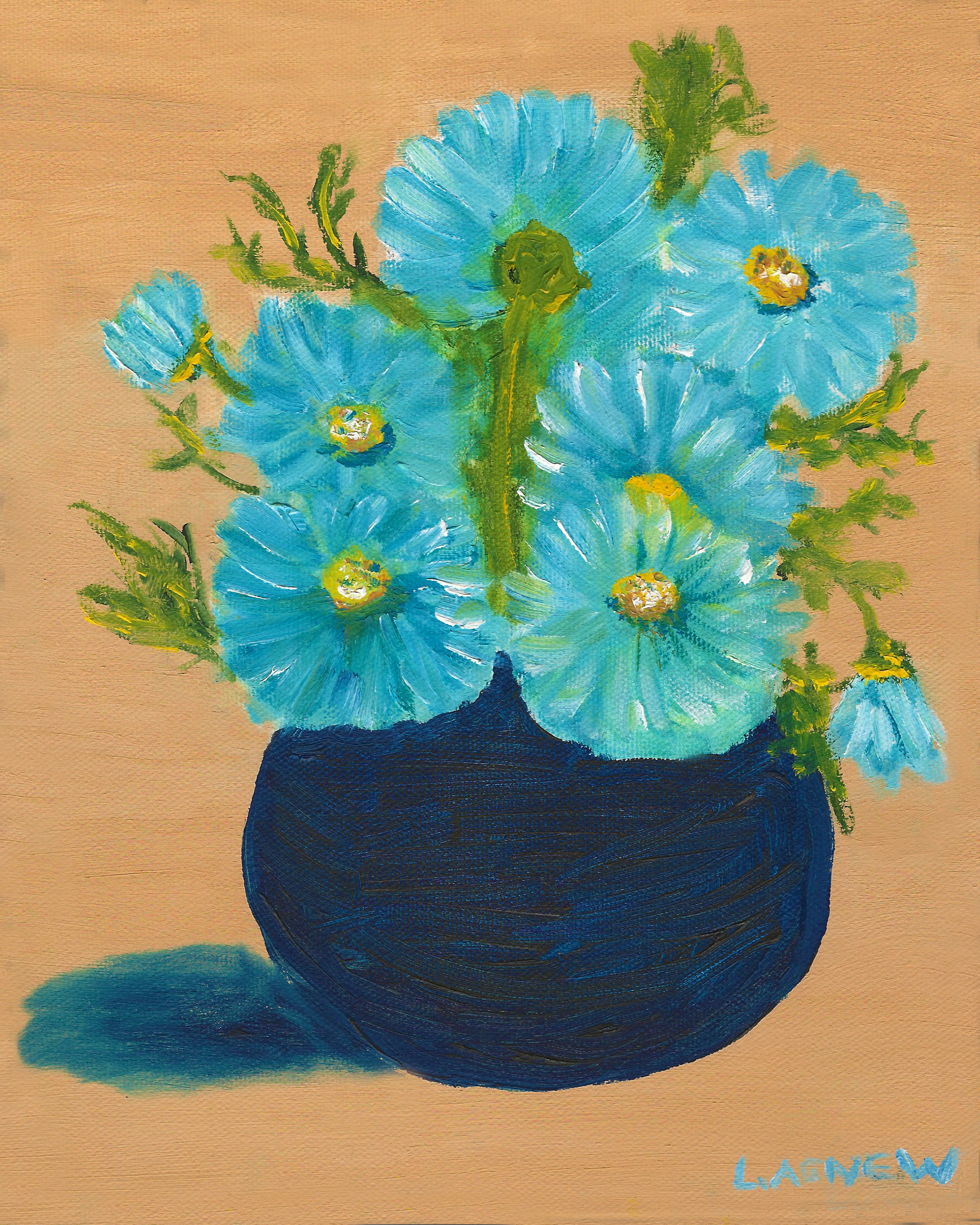Blooming in Blues